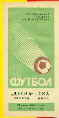 Десна Чернигов - СКА Одесса - 1986 год. (23.07.86.)