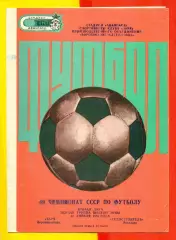 Заря Ворошиловград - Судостроитель Николаев - 1986 год. (22.04.86.)
