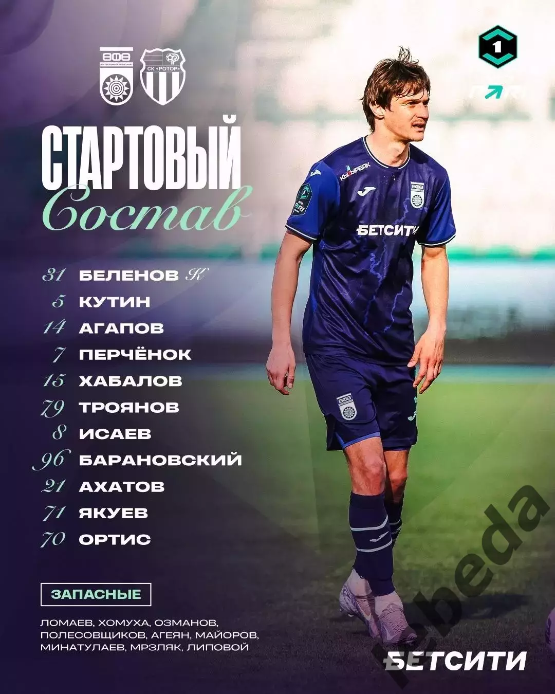 Уфа - Ротор Волгоград - 2025 / 2026 г. (10.05.26.) 1