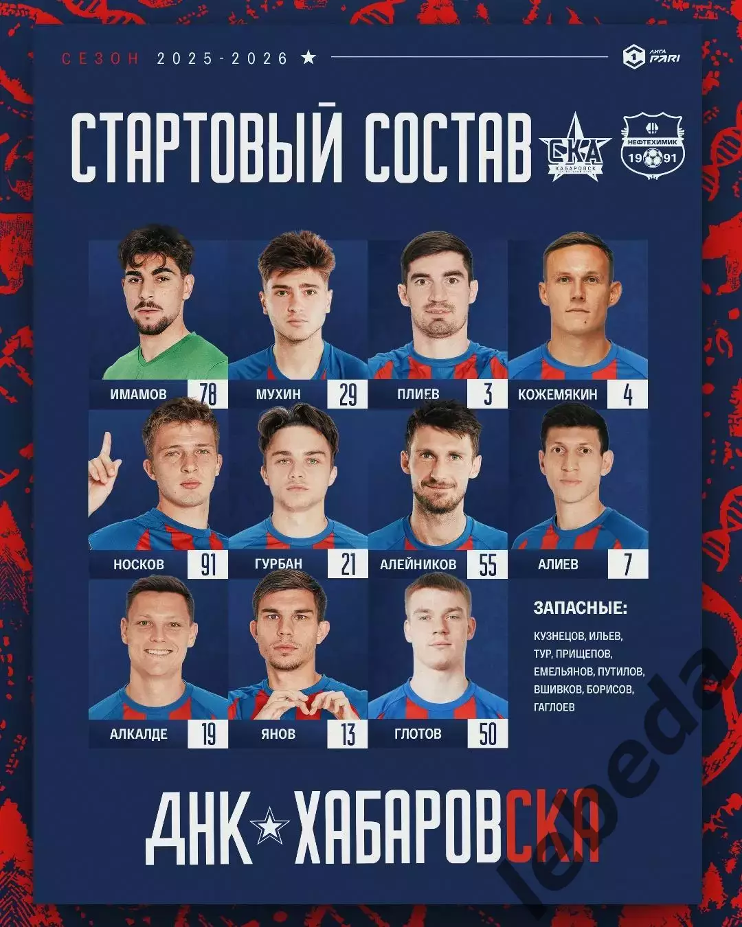 СКА Хабаровск - Нефтехимик Нижнекамск - 2025 / 2026 г. (16.05.26.) 1