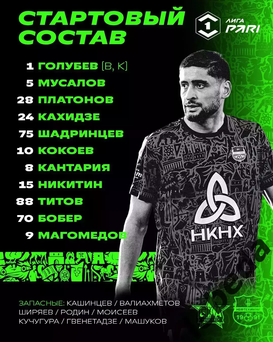 СКА Хабаровск - Нефтехимик Нижнекамск - 2025 / 2026 г. (16.05.26.) 2