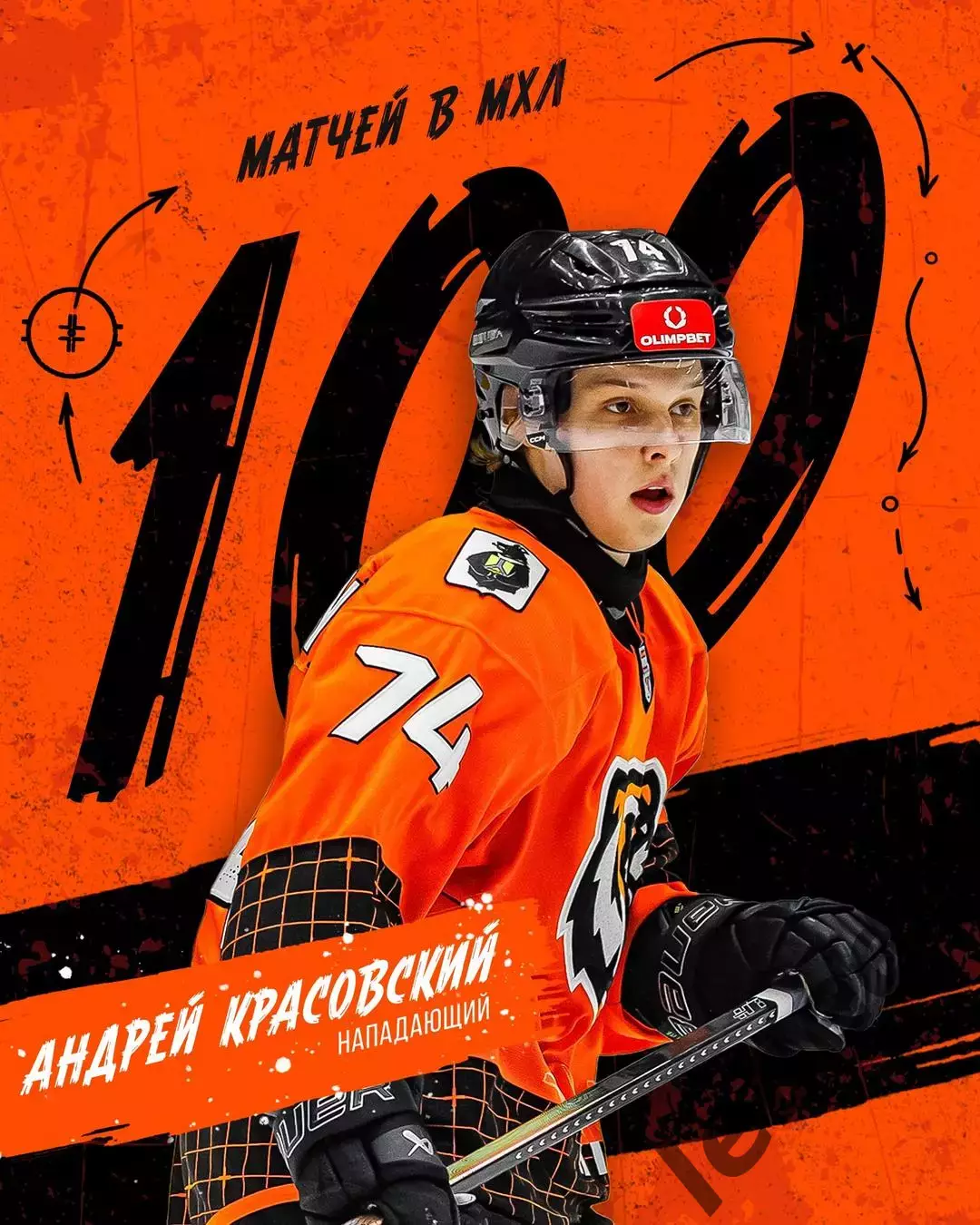 МХК Спартак Москва - Амурские Тигры Хабаровск - 2025 / 2026 .(19.02.26) 2