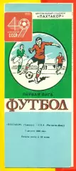 Пахтакор Ташкент - СКА Ростов-на-Дону - 1986 год. (2.08.86.)