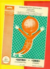 Балтика Калининград - Химик Гродно - 1986 год.(28.04.86.)