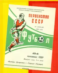 Волгарь Астрахань - Торпедо Таганрог - 1986 г.(25.04.86.)