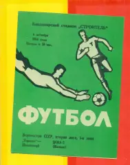 Торпедо Владимир - ЦСКА-2 Москва - 1986 г.(6.10.86.)