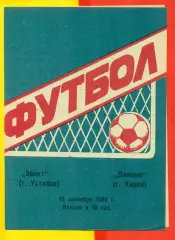 Зенит Устинов - Динамо Киров - 1986 г.(15.09.86.)