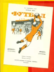 Кузбасс Кемерово - Факел Воронеж - 1986 г. (8.10.86.)