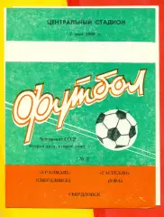 Уралмаш Свердловск - Гастелло Уфа - 1986 год. (7.05.86.)