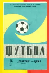 Спартак Москва - ЦСКА - 1986 г. (14.06.86.)
