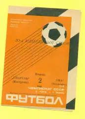 Спартак Кострома - Ока Коломна - 1989 г. (2.05.89.)