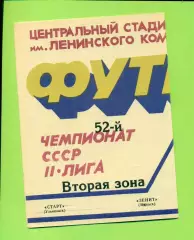 Старт Ульяновск - Зенит Ижевск - 1989 г. (10.09.89.)