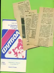 Томь Томск - Динамо Барнаул - 1989 г. (5.07.89.)