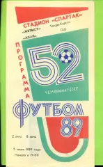 Жетысу (Талды-Курган) - Алай ОШ - 1989 год. (5.06.89.)