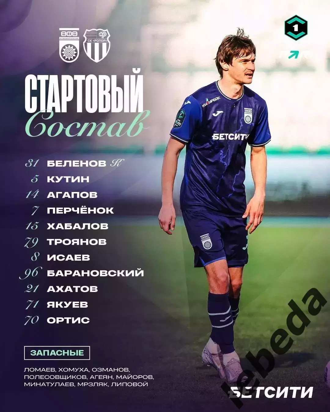 Уфа - Ротор Волгоград - 2025 / 2026 г. (10.05.26.) 2