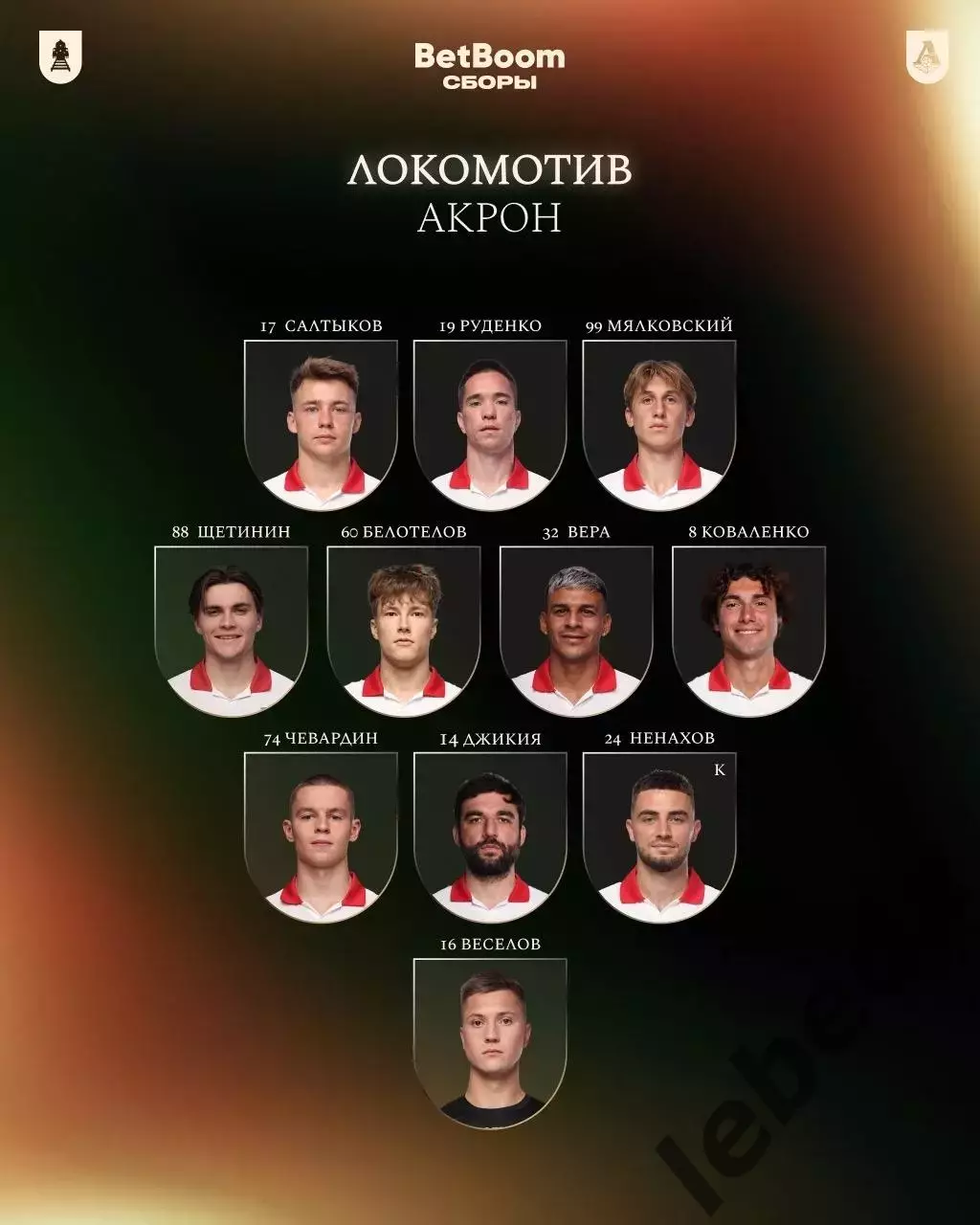 Локомотив Москва - Акрон Тл. / Спартак Москва - 2026 / 2027.(11.07.26. сборы 1