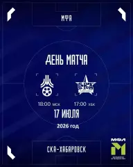 МФА Москва - СКА Хабаровск (Молодеж) - 2026 / 2027 год. (17.07.26.)