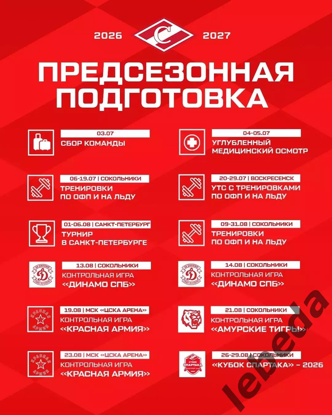 МХК Спартак Москва - 2026 г. Новости системы 7