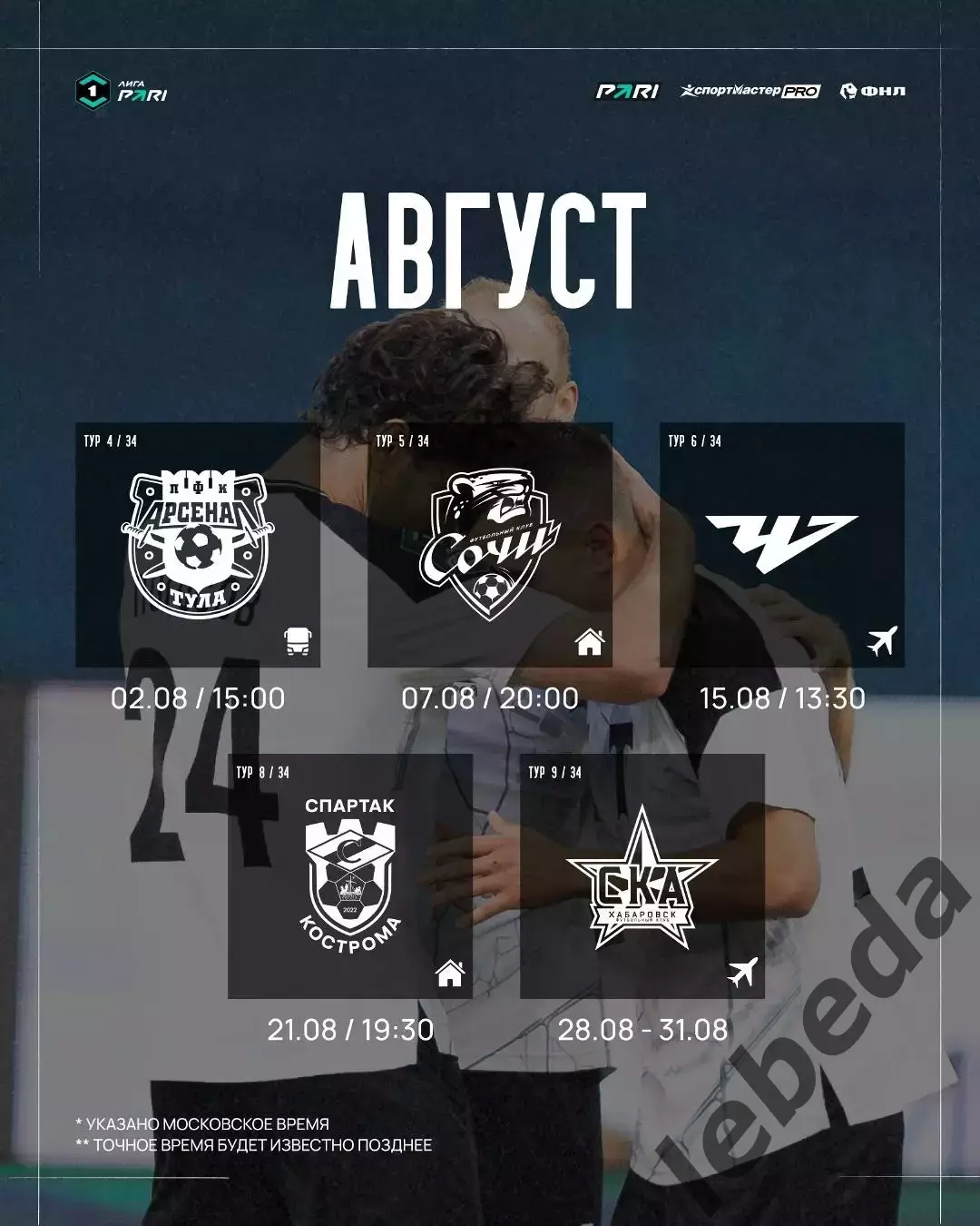Арсенал Тула - Торпедо Москва - 2026 год.(2.08.26.) 3