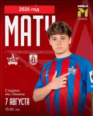 СКА Хабаровск (мол)- Шинник Ярославль- 2026 г. ( 07.08.2026.)