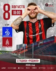 Динамо-2 Москва - Амкар Премь - 2026 год. ( 8.08.2026.)