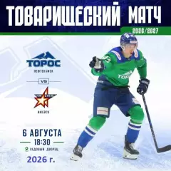 Торос Нефтекамск - Ижсталь Ижевск - 2026 / 2027 г. (6.08.26.) Товарищеская.
