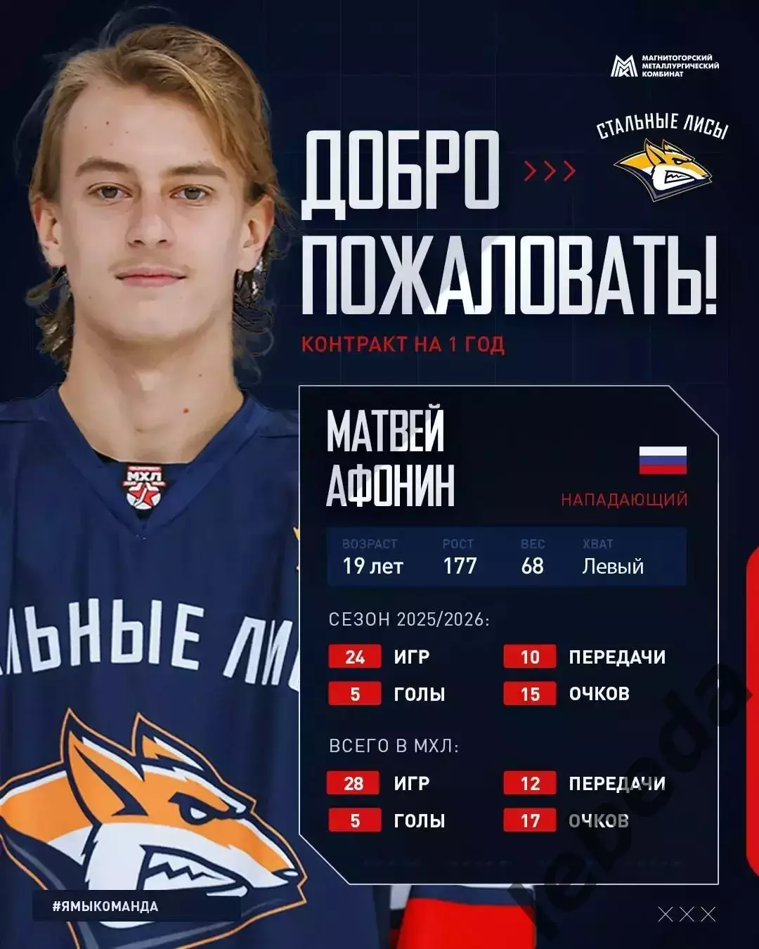 Стальные Лисы Магнитогорск - 2026 / 2027 г. Буклет. 3