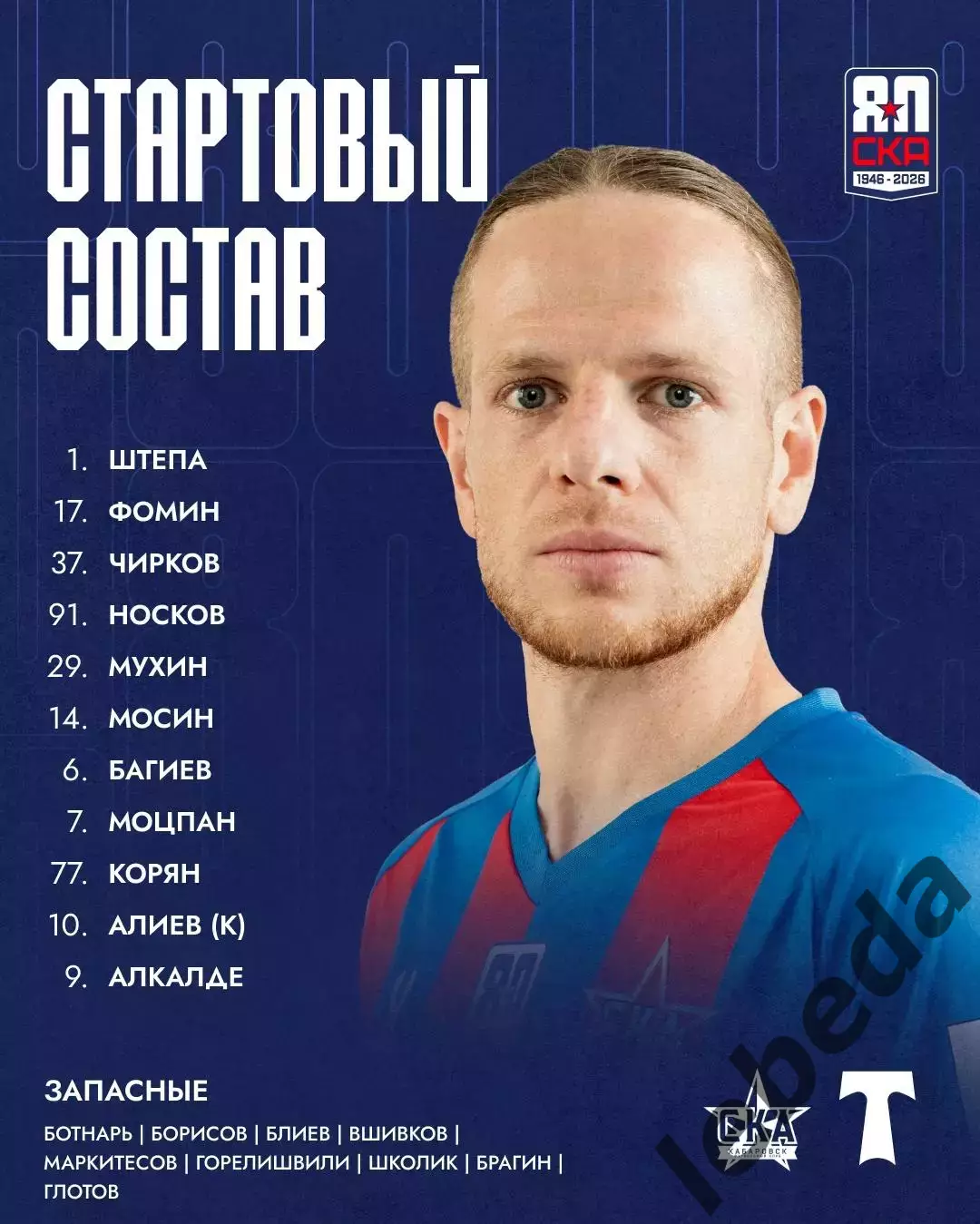 СКА Хабаровск - Торпедо Москва - 2026 / 2027 г. (30.08.2026.) 2