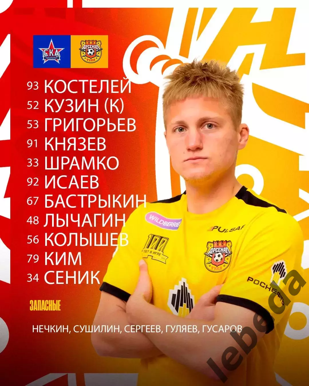 СКА Хабаровск-2 - Арсенал-2 Тула - 2026 / 2027 год. (29.08.2026.) 1