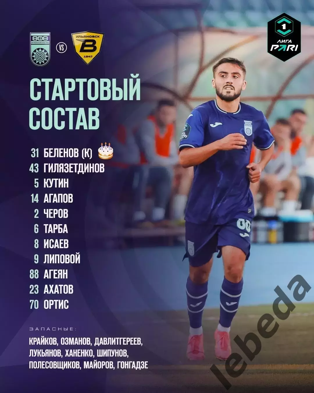 Уфа - Волга Ульяновск - 2026 / 2027 год. (13.09.2026.) 1