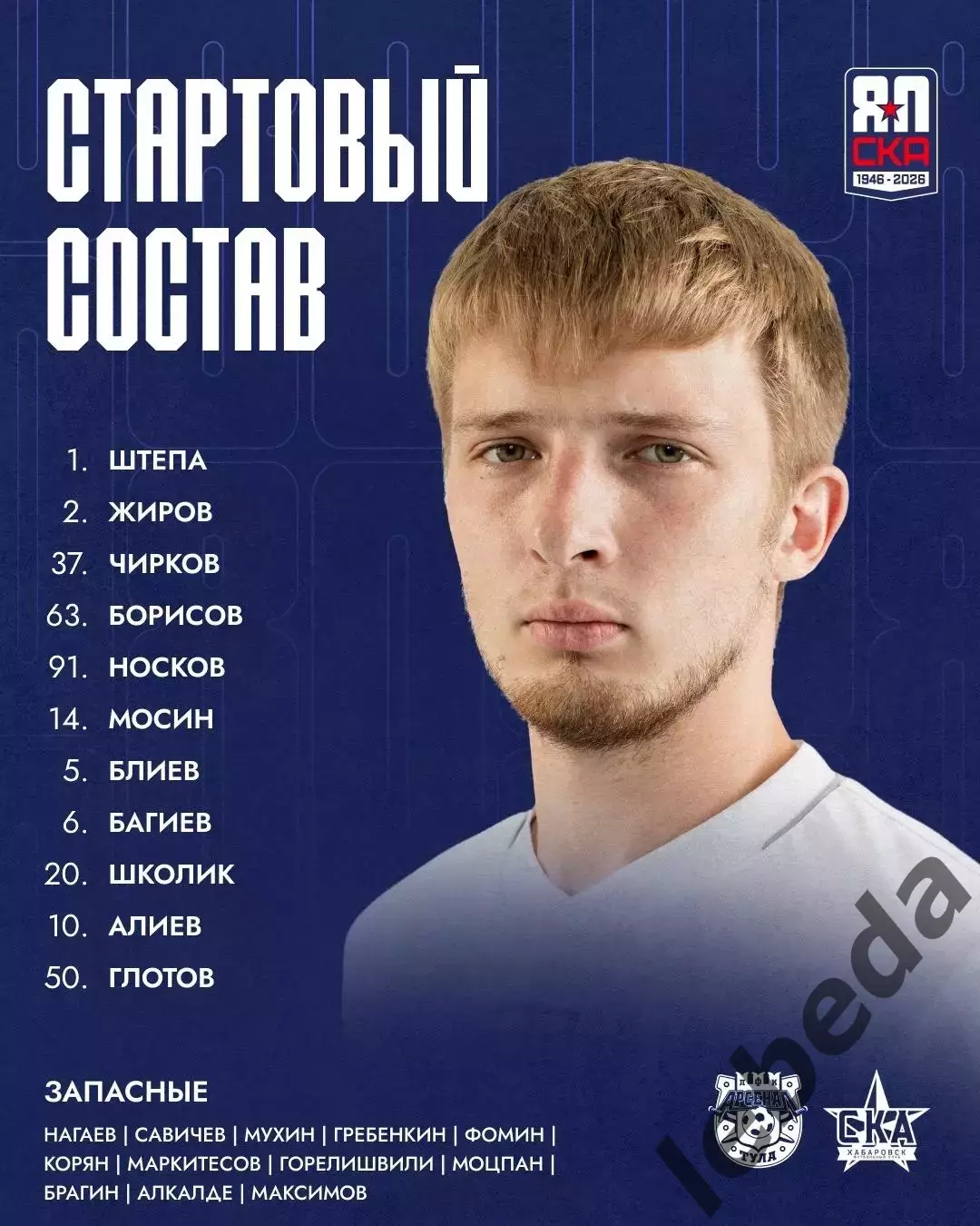 Арсенал Тула - СКА Хабаровск - 2026 / 2027 год. (13.09.2026.) 1
