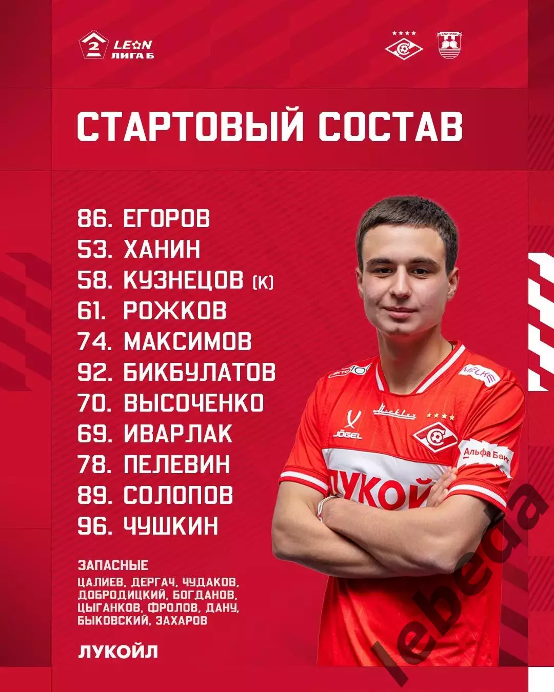 Спартак-2 Москва - Балтика-2 Калининград - 2026 / 2027 год. (13.09.2026.) 1