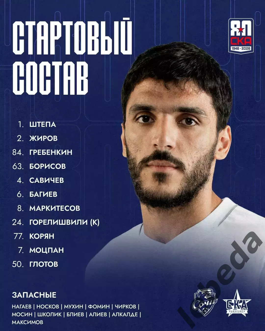 Сочи - СКА Хабаровск - 2026 / 2027 год ( 18.09.26.) 2