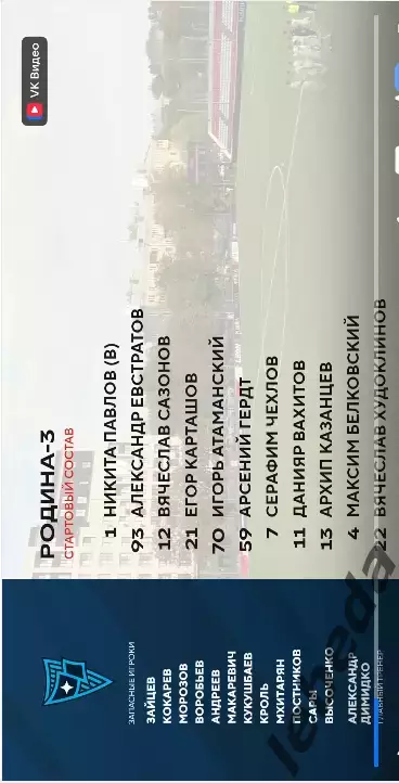 Родина-3 (Москва) - СКА-2 Хабаровск - 2026 / 2027 год. ( 19.09.2026.) 1