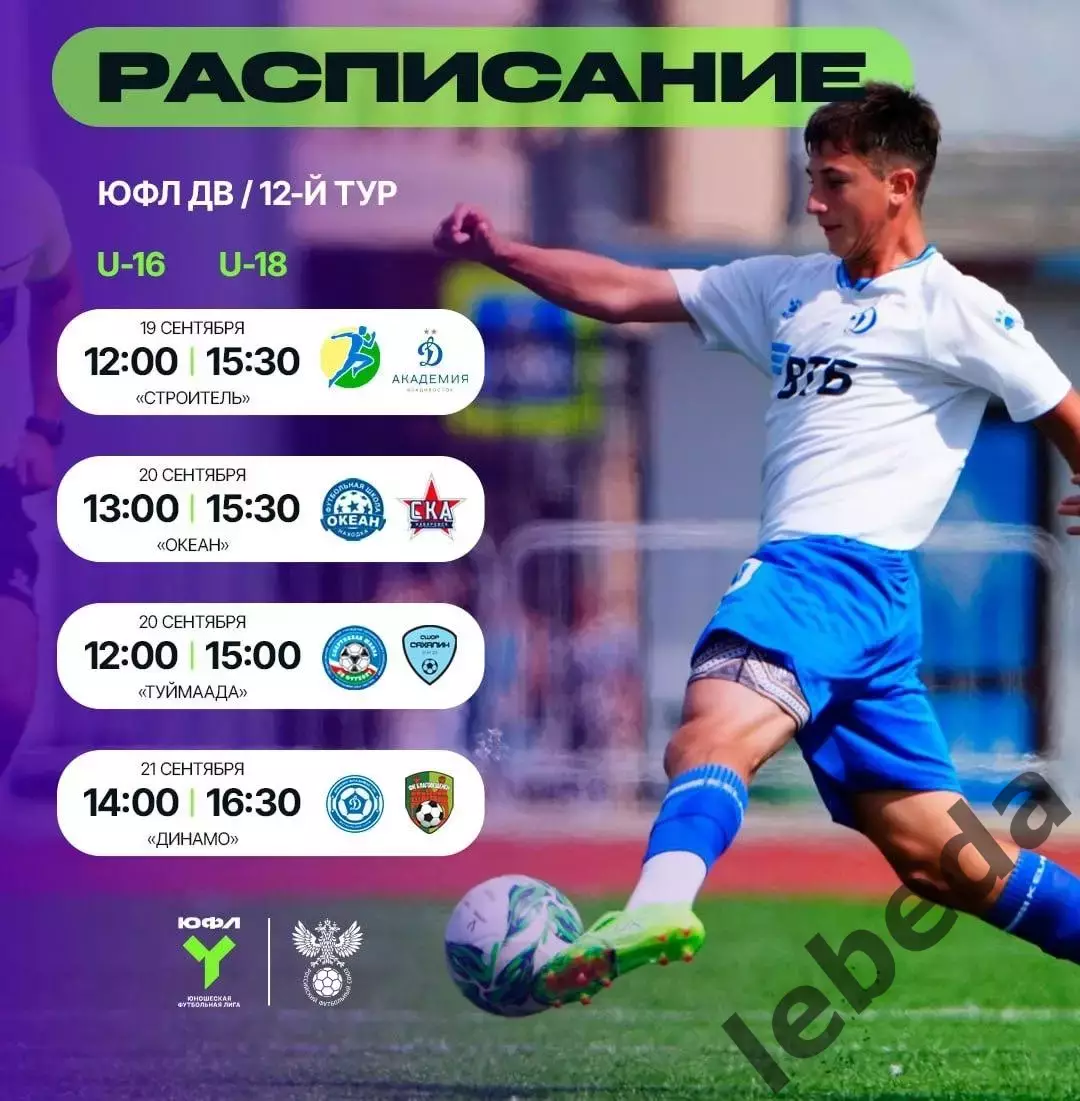 Океан Находка - СКА Хабаровск - 2026 / 2027 год. (20.09.2026.) U-18 3