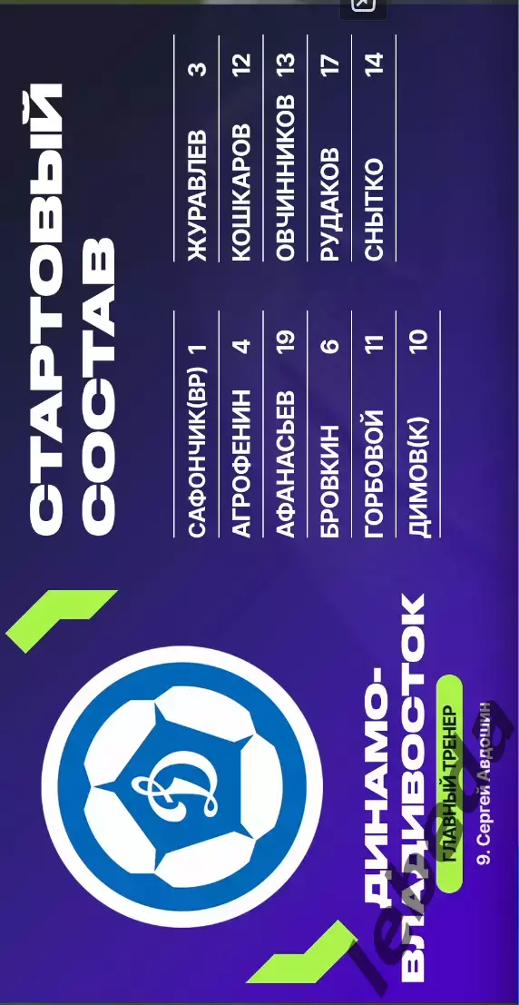 СКА Хабаровск (U-18) - Динамо Владивосток (U-18) - 2026 / 2027 г. (3.10.26) U-18 2