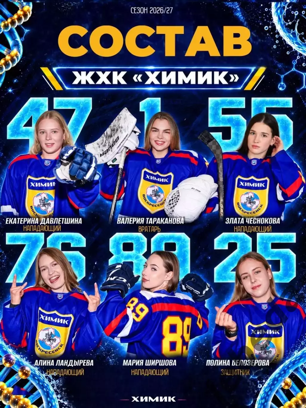 ЖХЛ. Химик Воскресенск - 2026/2027 г. ФОТО/Буклет. 3