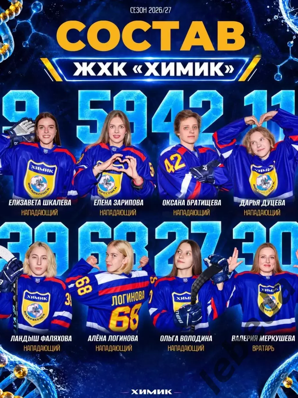 ЖХЛ. Химик Воскресенск - 2026/2027 г. ФОТО/Буклет. 4