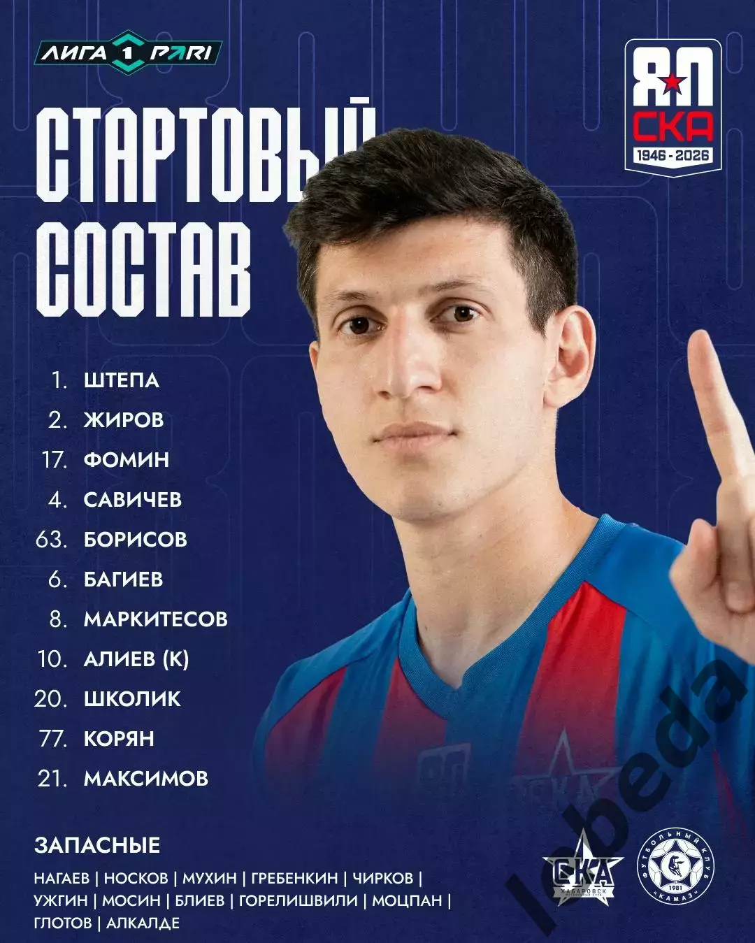 СКА Хабаровск - Камаз Н.Челны - 2026 / 2027 год. (10.10.26) 1