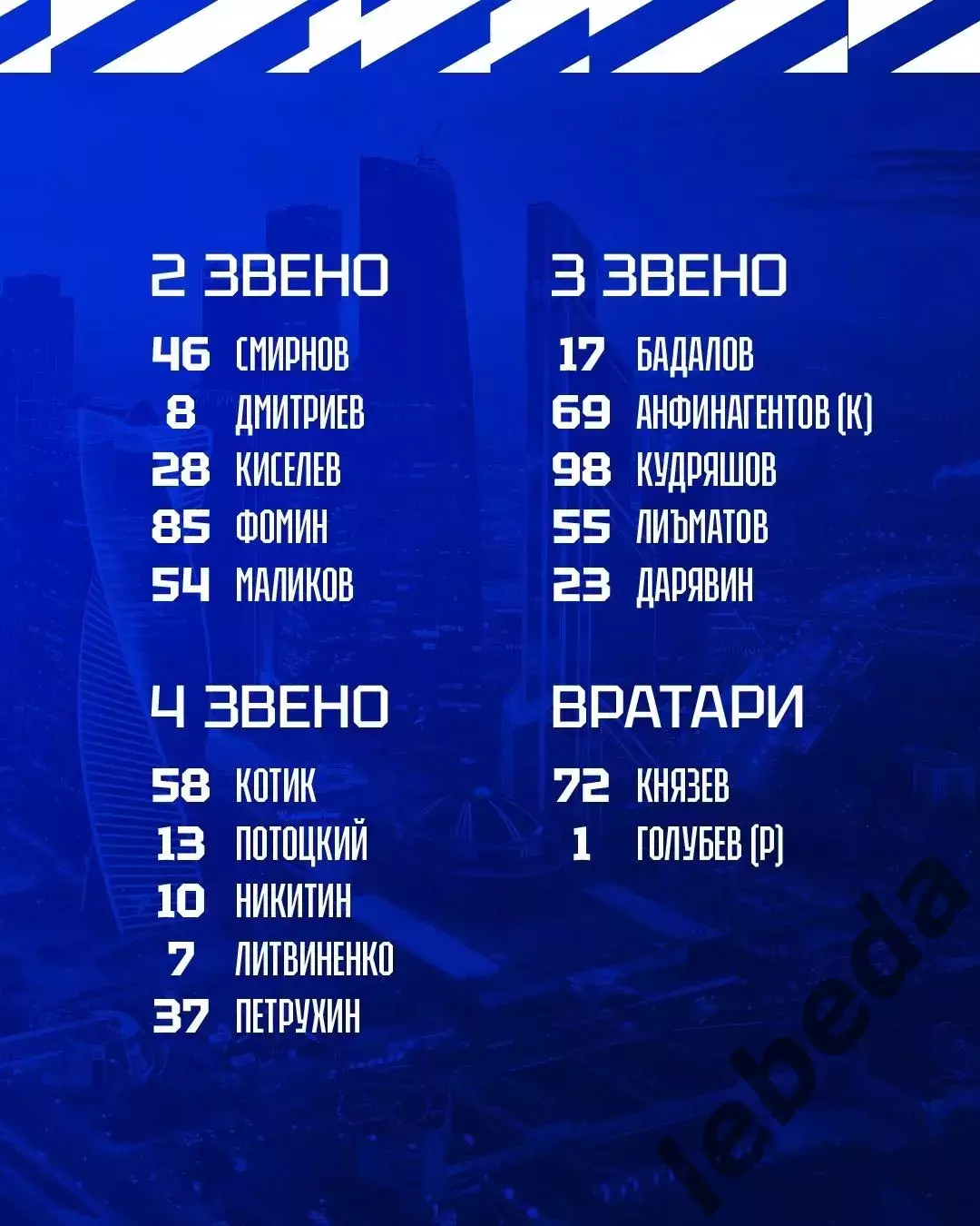 МХК Динамо Москва - Динамо СП- 2026 / 2027 год. (12.10.26) 2