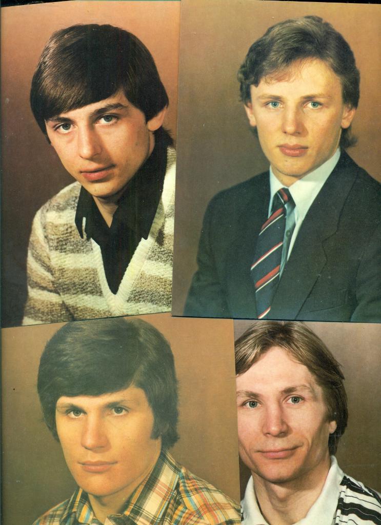 Чемпионы -1983 г. (23 открытки с описанием на обор. стороне) сб.СССР по хоккею 6