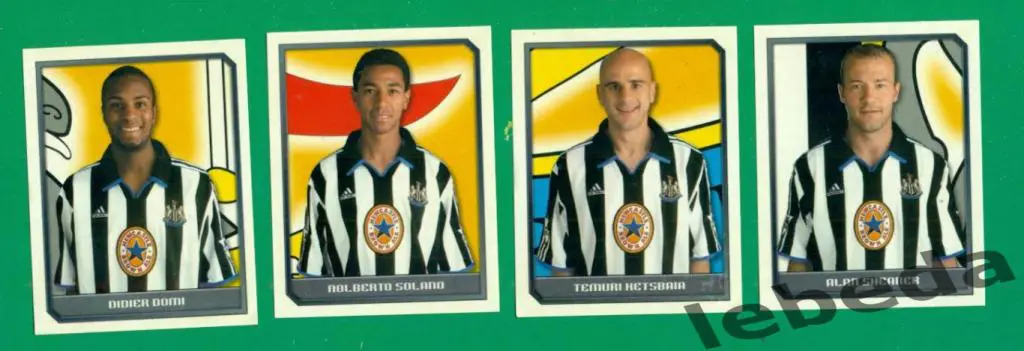Английская премьер лига 2000 г. № 350 .Алан Ширер./ NEWCASTLE UNITED / 6