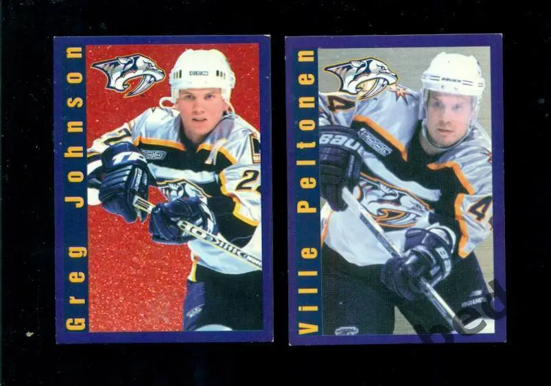 Наклейка PANINI. НХЛ (HXL) - Хоккей - 2000 /2001 г.№.181,183.