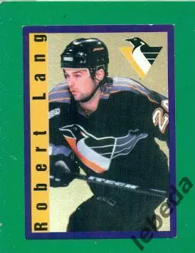 Наклейка PANINI. НХЛ (HXL) - Хоккей - 2000 /2001 г. PITTSBURGH № 85