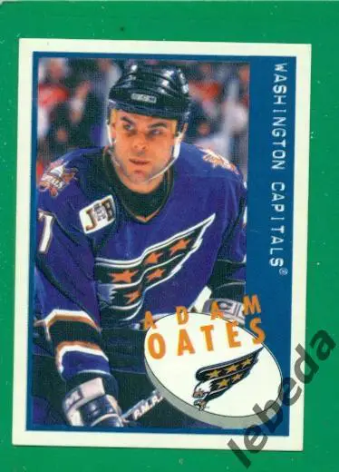 Наклейка PANINI.(HXL) - Хоккей -1997 / 1998 г.№№ 116. Adam Oates.
