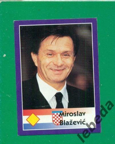 Чемпионат Мира - 1998 г.(Диамонд) Наклейка № 519. / Блажевич Мирослав /Хорватия.