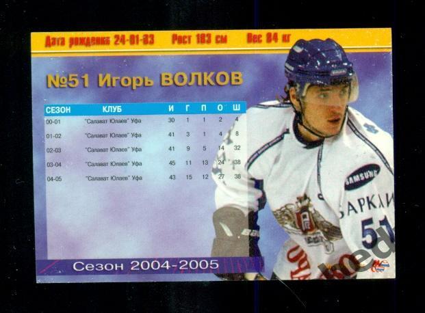 Игорь Волков - 2004 / 2005 г. (Динамо Москва.) 1