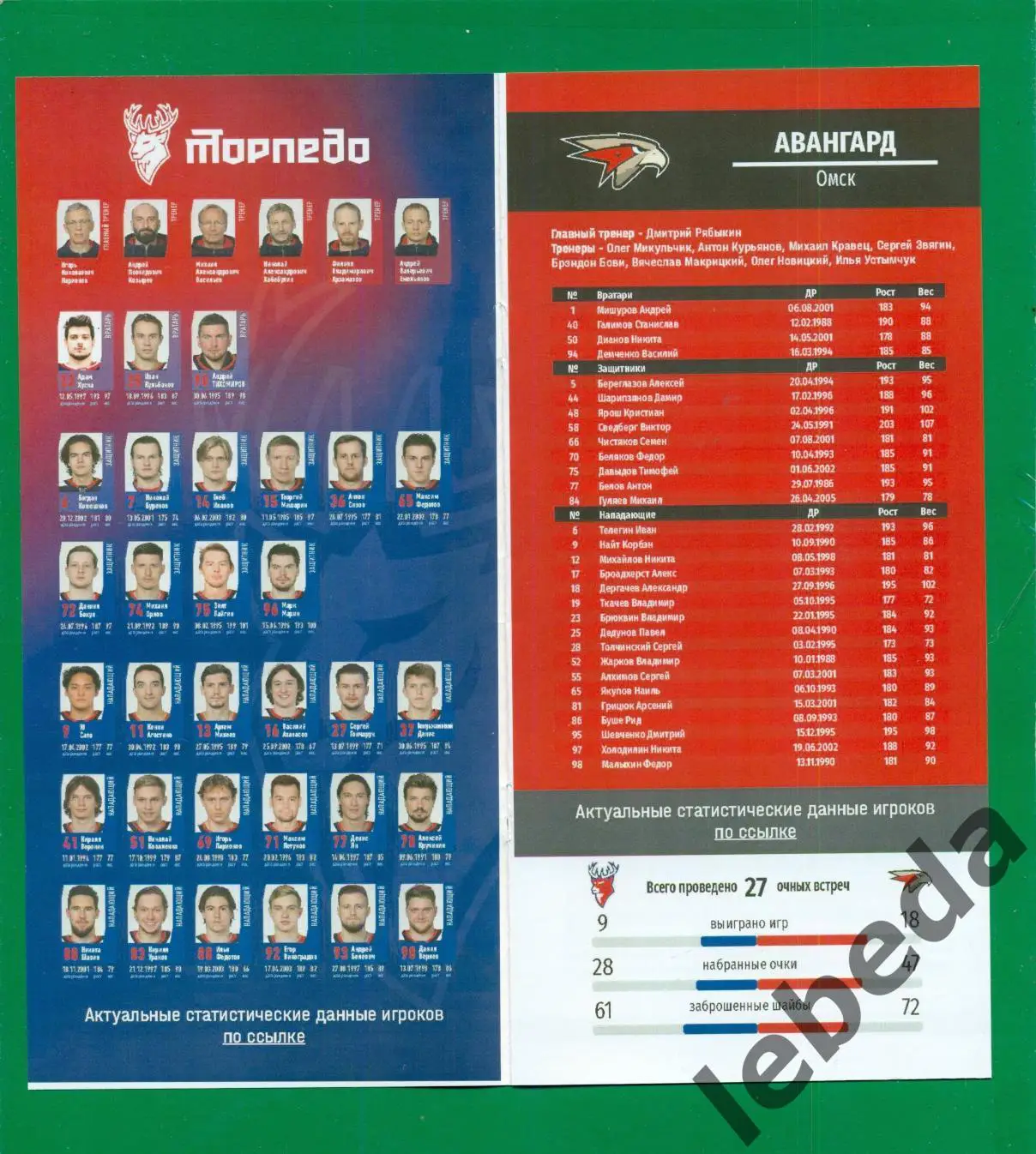 Торпедо Нижний Новгород - Авангард Омск - 2022 / 2023 г. ( 23.09.2022.) 2