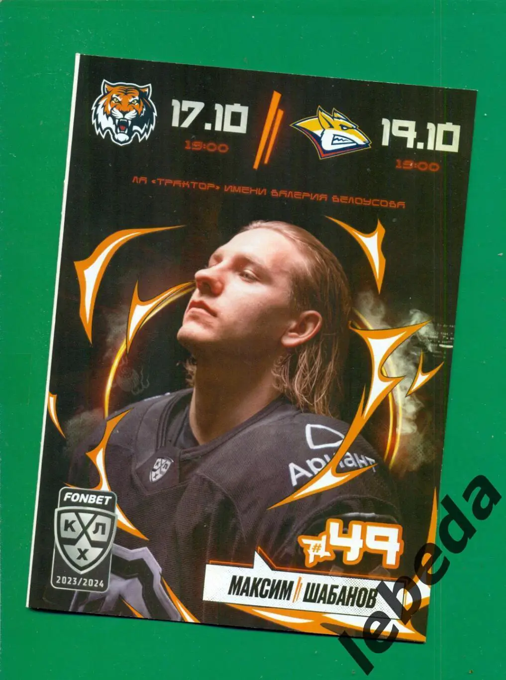 Трактор Челябинск - Амур Хабаровск / Металлург Магнитогорск - 2023 / 2024 г.