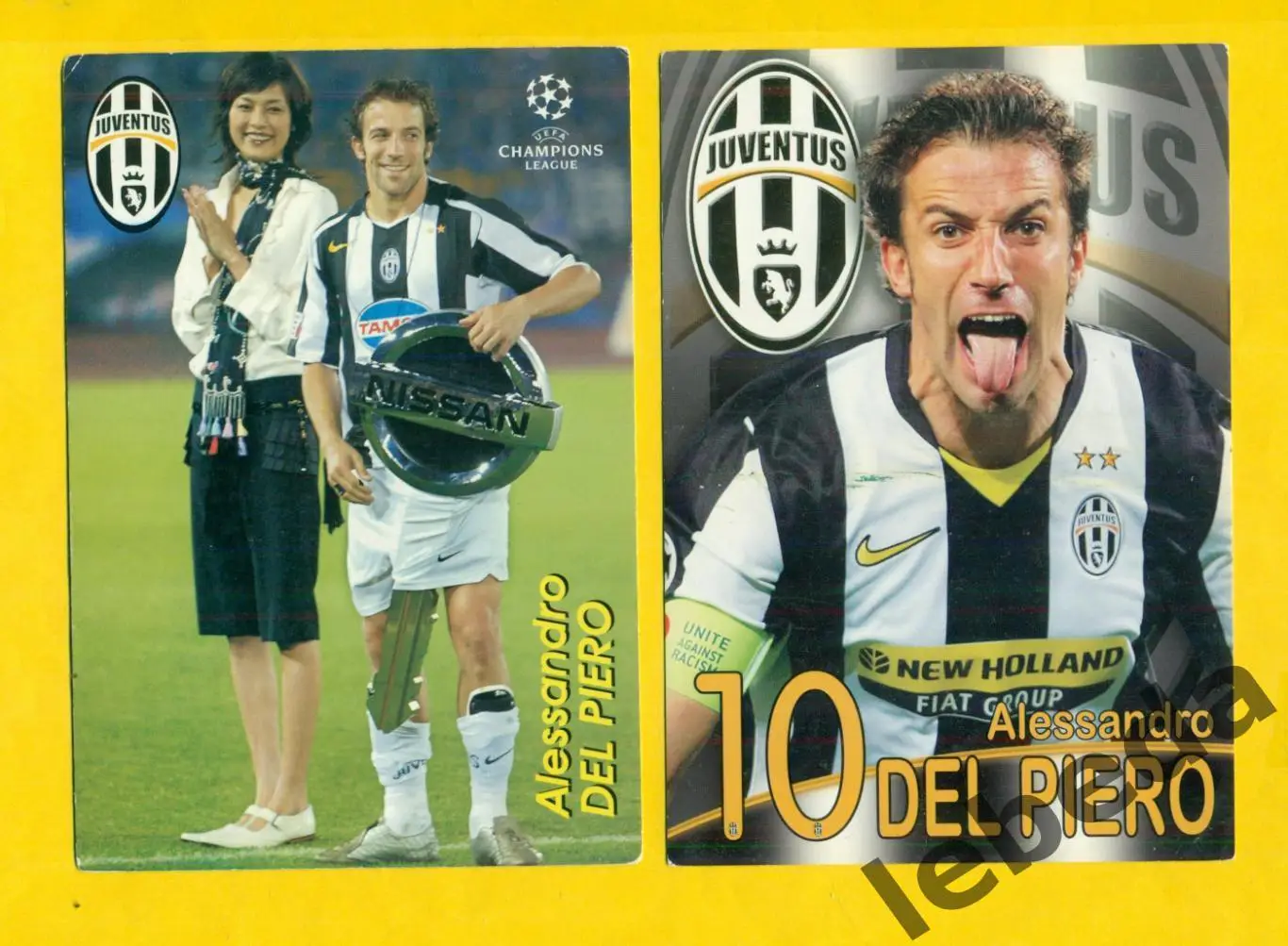 Павел Недвед(Nedved №11) Серия Собери команду Ювентус JUVENTUS/ Открытка 10х15 7